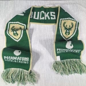 Milwaukee Bucks Scarf Green Casino Sponsored Giveaway